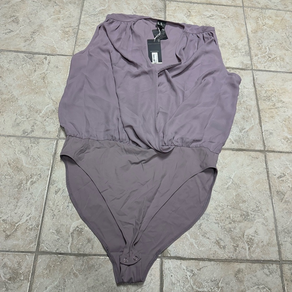 Lavender body suit, brand new!